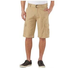 NEW Wearfirst Men's Size 36 Cargo Shorts Tan Cotton/Nylon Blend
